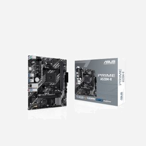 ASUS PRIME A520M-R : Carte mère micro ATX AMD A520, Socket AM4, DDR5-SDRAM jusqu'à 64Go, M.2, SATA III, Gigabit Ethernet, compatible Ryzen 3000/5000 Series - Miniature 1
