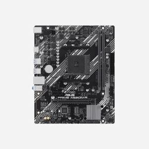 ASUS PRIME A520M-R : Carte mère micro ATX AMD A520, Socket AM4, DDR5-SDRAM jusqu'à 64Go, M.2, SATA III, Gigabit Ethernet, compatible Ryzen 3000/5000 Series - Miniature 2