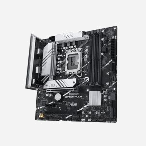 ASUS PRIME B760M-PLUS : Carte mère micro ATX Intel B760, Socket LGA 1700, DDR5 jusqu'à 192Go 7200MHz, M.2, SATA III, 2.5GbE, PCIe 4.0 - Miniature 3