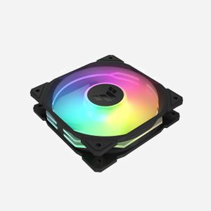 ASUS TUF Gaming TR120 ARGB Reverse Fan 12cm - Ventilateur PC 120x120x28mm, 1800-2200tr/min, 29dB, 76.3CFM, 2.75mmH2O, Roulement Hydraulique, 16 LEDs - Miniature 4