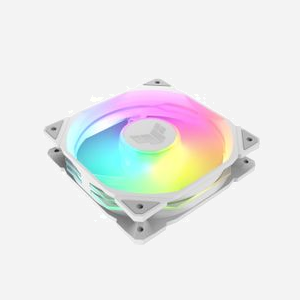 ASUS TUF GAMING TR120 ARGB REVERSE - Refroidisseur d'air pour boitier PC 12cm, 2000 tr/min, 76.3 CFM, 29dB, roulement hydraulique, éclairage ARGB, Blanc - Miniature 4