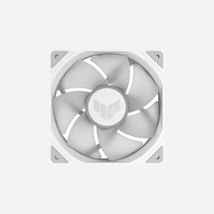 ASUS TUF GAMING TR120 ARGB REVERSE White - Kit 3 Ventilateurs 12cm pour Boitier PC, 2000 tr/min, 76.3 CFM, 29dB, Roulement Hydraulique - Miniature 5