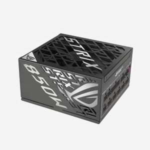 ASUS ROG Strix 850P Gaming - Alimentation 850W ATX 3.1 80 PLUS Platinum, PFC Actif, Semi-Passive, Connecteur 20+4 pin, Câbles Modulaires, Ventilateur 120mm - Miniature 2