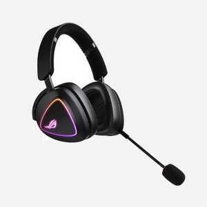 ASUS ROG Delta II - Casque Gaming Filaire & Bluetooth, USB Type-C, Circum-aural 20-20000Hz, Micro unidirectionnel amovible, Batterie 1800mAh, Rétroéclairage RGB - Miniature 3
