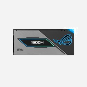 ASUS ROG Thor 1600T3-GAMING Alimentation 1600W ATX 3.1 80 PLUS Titanium, PFC Actif, Ventilateur DBB, Écran OLED, Connecteurs PCIe 16 broches. - Miniature 1