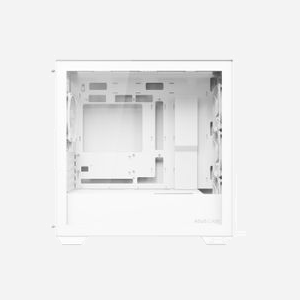 ASUS A21 PLUS Blanc - Boîtier PC Moyen Tour - Micro ATX / Mini-ITX - 1x 3.5" & 1x 2.5" - 3x 120mm avant & 1x 120mm arrière - Radiateurs 360mm max - Miniature 3