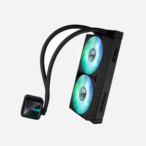 ASUS Prime LC 240 ARGB : Refroidisseur liquide tout-en-un pour boîtier PC, 2 ventilateurs 12cm, 1900-2500 tr/min, sockets LGA 115x/1200/1700/AM4/AM5 - Miniature 5