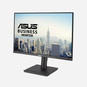 Écran ASUS BE248QF 24.1" WUXGA (1920x1200) LED IPS 5ms GTG 100Hz, HDR10, 350cd/m², USB Hub, DisplayPort 1.4, HDMI 1.4, Ajustable, Noir - Miniature 1