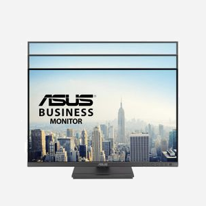 Écran ASUS BE248QF 24.1" WUXGA (1920x1200) LED IPS 5ms GTG 100Hz, HDR10, 350cd/m², USB Hub, DisplayPort 1.4, HDMI 1.4, Ajustable, Noir - Miniature 3