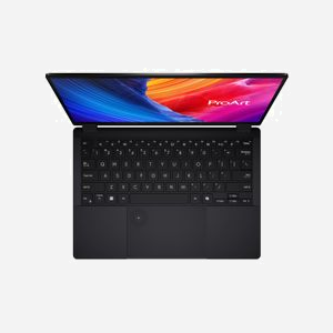 ASUS ProArt PX13 HN7306WV-LX035WS Hybride (2-en-1) 13.3" 3K OLED Tactile AMD Ryzen AI 9 HX 370 32GB LPDDR5x 1TB SSD NVIDIA GeForce RTX 4060 Wi-Fi 7 Windows 11 Pro Noir - Miniature 2