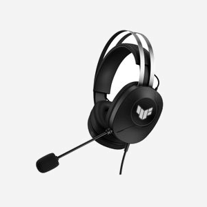 ASUS TUF Gaming H1 Gen II Casque Gaming Filaire USB Type-A Noir - Circum-aural, Son Surround Virtuel 7.1, HP 40mm, 20-20000Hz, Micro Unidirectionnel - Miniature 1