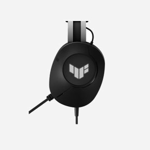 ASUS TUF Gaming H1 Gen II Casque Gaming Filaire USB Type-A Noir - Circum-aural, Son Surround Virtuel 7.1, HP 40mm, 20-20000Hz, Micro Unidirectionnel - Miniature 3