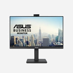 ASUS BE249QFK Écran LCD 23.8" Full HD (1920x1080) IPS 100Hz, 5ms GTG, 250cd/m², HDMI/DisplayPort, Haut-parleurs, Webcam 2MP, Noir, VESA 100x100