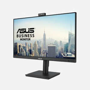 ASUS BE249QFK Écran LCD 23.8" Full HD (1920x1080) IPS 100Hz, 5ms GTG, 250cd/m², HDMI/DisplayPort, Haut-parleurs, Webcam 2MP, Noir, VESA 100x100 - Miniature 5