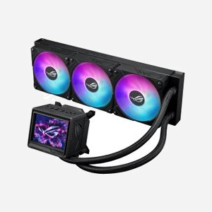ASUS ROG Ryujin III 360 ARGB Extreme - Refroidisseur liquide AIO pour boitier PC, radiateur 400mm, 3x120mm, 2800tr/min, 89.73 CFM, FDB, LCD - Miniature 4