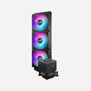 ASUS ROG Ryujin III 360 ARGB Extreme - Refroidisseur liquide AIO pour boitier PC, radiateur 400mm, 3x120mm, 2800tr/min, 89.73 CFM, FDB, LCD - Miniature 5