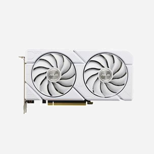 ASUS Dual GeForce RTX 4060 EVO White, 8GB GDDR6, 128-bit, PCIe 4.0, 2535MHz Boost, 3072 CUDA Cores, HDMI 2.1a, DisplayPort 1.4a - Miniature 1