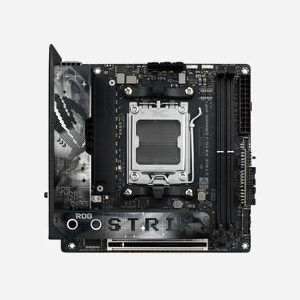 ASUS ROG STRIX X870-I GAMING WIFI, Carte mère mini ITX AMD X870 Socket AM5, DDR5-SDRAM 96GB, 2xM.2, WiFi 7, Bluetooth 5.4, 2.5GbE