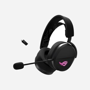 ASUS ROG Pelta Casque Gaming Arceau Filaire & Bluetooth USB Type-C Noir, HP 20-20000Hz, Micro Unidirectionnel, Autonomie 900mAh, PC/MAC/PS4/PS5/Switch/Android/iOS