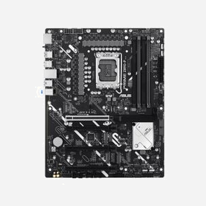 ASUS PRIME Z890-P : Carte mère ATX Intel Z890, Socket LGA 1851, DDR5 jusqu'à 192Go (7600MHz), 4x M.2, 4x SATA III, 2.5GbE, USB 3.2 Gen2, Support RAID