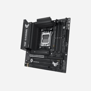 ASUS TUF GAMING B850M-PLUS : Carte mère micro ATX AMD B850 Socket AM5, DDR5, 3x M.2 PCIe Gen4/Gen5, 2.5GbE, RAID 0/1/5/10, Realtek ALC1220P - Miniature 5