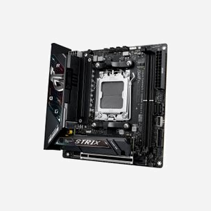 ASUS ROG STRIX B850-I GAMING WIFI - Carte mère mini ITX AMD B850 Socket AM5, DDR5, 2.5GbE, Wi-Fi 7, 2xM.2 PCIe 5.0, Realtek ALC4080 - Miniature 3