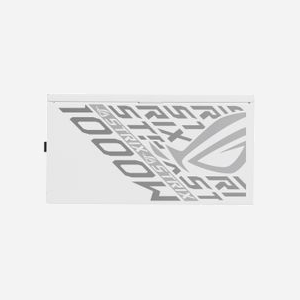 ASUS ROG Strix 1000P Gaming White - Alimentation 1000W ATX 3.1 80+ Platinum - PFC Actif, 20+4 Pin, Câbles Modulaires, Ventilateur Semi-Passif - Miniature 3