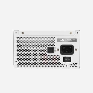 ASUS ROG Strix 1000P Gaming White - Alimentation 1000W ATX 3.1 80+ Platinum - PFC Actif, 20+4 Pin, Câbles Modulaires, Ventilateur Semi-Passif - Miniature 5