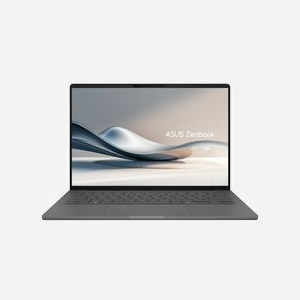 ASUS Zenbook A14 UX3407QA : Qualcomm Snapdragon X1-26-100, 32GB LPDDR5x, 1TB SSD, 14" WUXGA OLED, Wi-Fi 6E, Windows 11 Home, Iceland Gray.