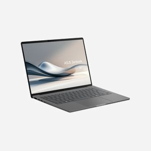 ASUS Zenbook A14 UX3407QA : Qualcomm Snapdragon X1-26-100, 32GB LPDDR5x, 1TB SSD, 14" WUXGA OLED, Wi-Fi 6E, Windows 11 Home, Iceland Gray. - Miniature 2