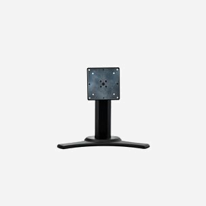 Support écran bureau Hannspree 80-04000004G000 pour écrans 22"-24" (55.9-61cm), VESA 75x75/100x100, charge max 4.3kg, inclinaison -5°/+20°, pivot 30°, noir