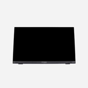 Hannspree HT225HPB Écran Tactile 21.5" Full HD LED 1920x1080 7ms, Angles 178°, Haut-parleurs 4W, HDMI/DisplayPort/VGA, VESA 100x100, Noir - Miniature 2