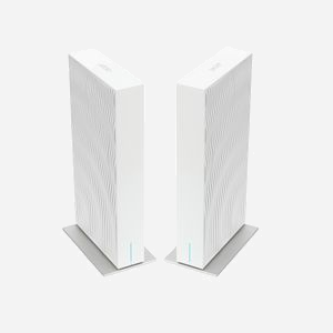 Acer Wave 7 - Routeur Mesh Wifi 7 Dual-Band (2.4/5GHz ou 2.4/6GHz) 5764Mbps Gigabit Ethernet - Qualcomm - Pack Double - Réf FF.G2UTA.002