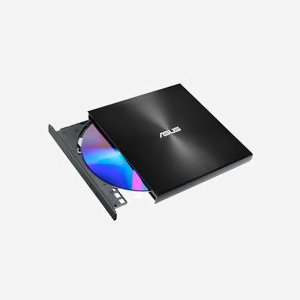ASUS ZenDrive U9M - Lecteur Optique Externe DVD±RW Noir, USB 2.0, CD/DVD Lecture/Ecriture (8x DVD±R, 24x CD-R/RW), Compatible Windows/macOS - Ref 90DD02A0-M29000 - Miniature 5