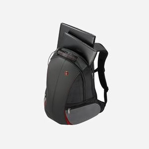 ASUS ROG Artillery Sac à dos 17" (43.2cm) Noir/Gris, Polyester/Polyuréthane, 500x510x230mm, Compartiment PC 400x320x45mm, Poids 1.46kg, Ref: 90XB04D0-BBP000 - Miniature 2