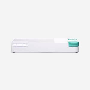 QNAP QSW-308-1C Switch Non-géré 8x Gigabit Ethernet + 3x 10GbE SFP+/RJ45, Capacité 76 Gbit/s, Blanc, Sans Ventilateur - Miniature 2