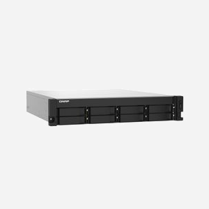 QNAP TS-832PXU-RP-4G NAS Rack 2U, Annapurna Labs AL324 Quad-Core 1.7GHz, 4Go DDR4, 8 baies SATA 6Gb/s 2.5/3.5", 2x10GbE SFP+, 2x2.5GbE, Alimentation Redondante - Miniature 3