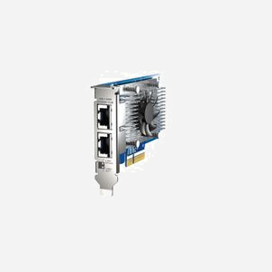 QNAP QXG-10G2T-X710 Carte Réseau Interne PCIe 3.0, 2 ports RJ-45 Gigabit Ethernet, Contrôleur Intel X710, Débit Max 1000 Mbit/s, pour NAS - Miniature 5