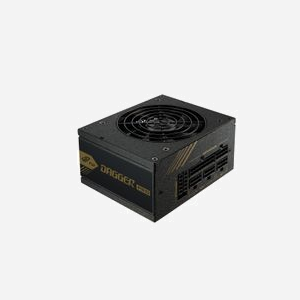 FSP DAGGER PRO 650W - Alimentation SFX 650W, 80 PLUS Gold, Modulaire, Ventilateur 92mm, Protections OCP/OVP/SCP/OTP, 100-240V