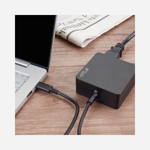 FSP Adaptateur Secteur Universel 65W USB Type-C, Entrée 100-240V, Sortie 5-20V 3.25A, Protections multiples, Certifié BSMI/CE/FCC/cTUVus - Miniature 4