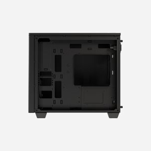 FSP CST360B Tower PC Noir, ATX/micro ATX/Mini-ITX, 2x3.5", 3x2.5", 5 slots, Vent. 1x120mm AV/1x120mm AR, USB 3.2 Gen 2 Type-C, Verre Trempé - Miniature 3