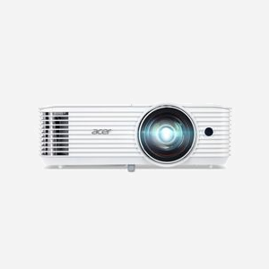 Acer S1386WHN Projecteur DLP 3600 ANSI Lumens WXGA (1280x800) Lampe 5000h HDMI/VGA/RJ45 Correction Trapèze ±15° Haut-parleur 16W Blanc