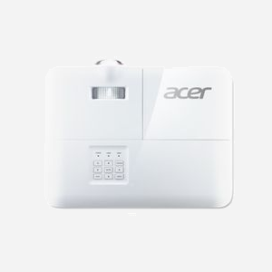 Acer S1386WHN Projecteur DLP 3600 ANSI Lumens WXGA (1280x800) Lampe 5000h HDMI/VGA/RJ45 Correction Trapèze ±15° Haut-parleur 16W Blanc - Miniature 5