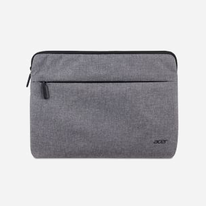 Acer Housse NP.BAG1A.296 Gris pour ordinateur portable jusqu'à 11.6" (29.5cm), Polyester, Poche frontale, Fermeture à glissière, 340x242x15mm, 121g - Miniature 1
