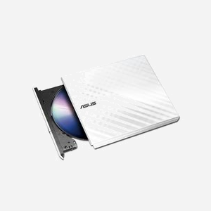 ASUS SDRW-08D2S-U Lite - Graveur DVD±R/RW Externe USB 2.0 Blanc - Lecture 24x CD / 8x DVD, Ecriture 24x CD-R/RW / 8x DVD±R/RW/RAM, Windows/macOS - Miniature 2