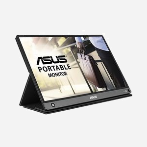 ASUS ZenScreen MB16AHP - Écran Portable 15.6" Full HD (1920x1080) LED IPS, 5ms, 60Hz, Micro-HDMI, USB-C, Haut-parleurs 2W, Noir
