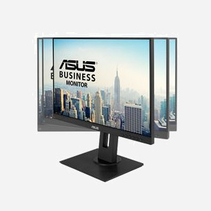ASUS BE24WQLB Écran LED 24.1" WUXGA 1920x1200 IPS, 5ms, 300cd/m², USB 3.2 Gen 1, HDMI, DisplayPort, Haut-parleurs 2W, VESA 100x100, Noir - Miniature 5