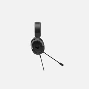 ASUS TUF Gaming H3 Casque Gaming Filaire Noir/Gris - HP 20-20000 Hz, Micro Unidirectionnel 50-10000 Hz, Impédance 32 Ohm, Jack 3.5mm, 294g - Miniature 2