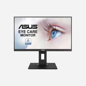 ASUS VA24DQLB Écran LED 23.8" Full HD 1920x1080 IPS, 5ms GTG, 250cd/m², AMD FreeSync, Hub USB, HDMI, DisplayPort, Haut-parleurs intégrés, Noir - Miniature 1