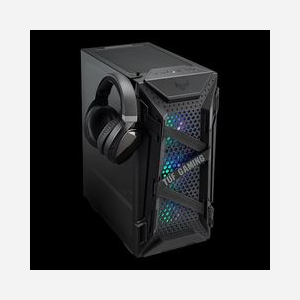 ASUS TUF Gaming GT301 - Boîtier PC Midi Tower ATX/microATX/Mini-ITX Noir - 4x120mm ARGB - USB 3.2 Gen 1 - Acier/ABS/Verre trempé - Miniature 4